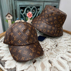 Luxury Luxury Monogram Bucket Hat & Cap Set