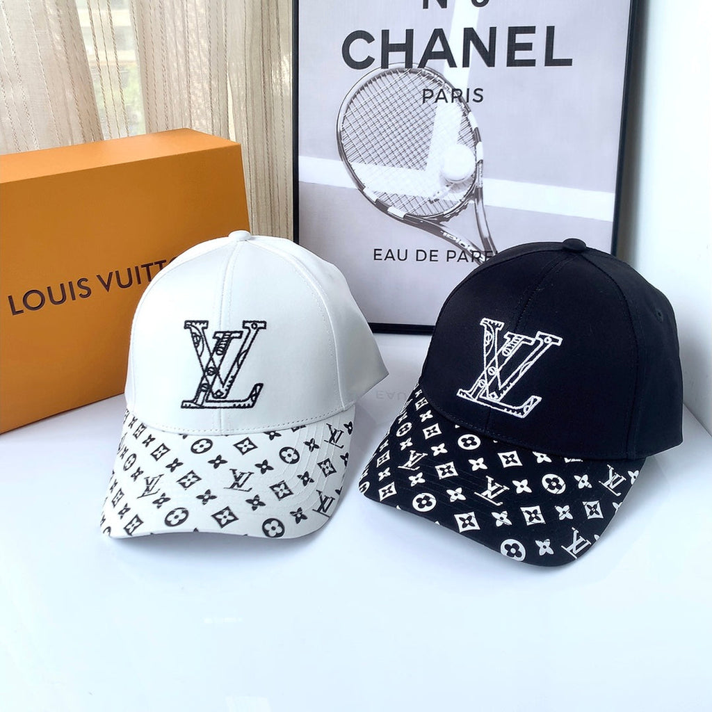 Luxury Monogram Embroidered Baseball Cap