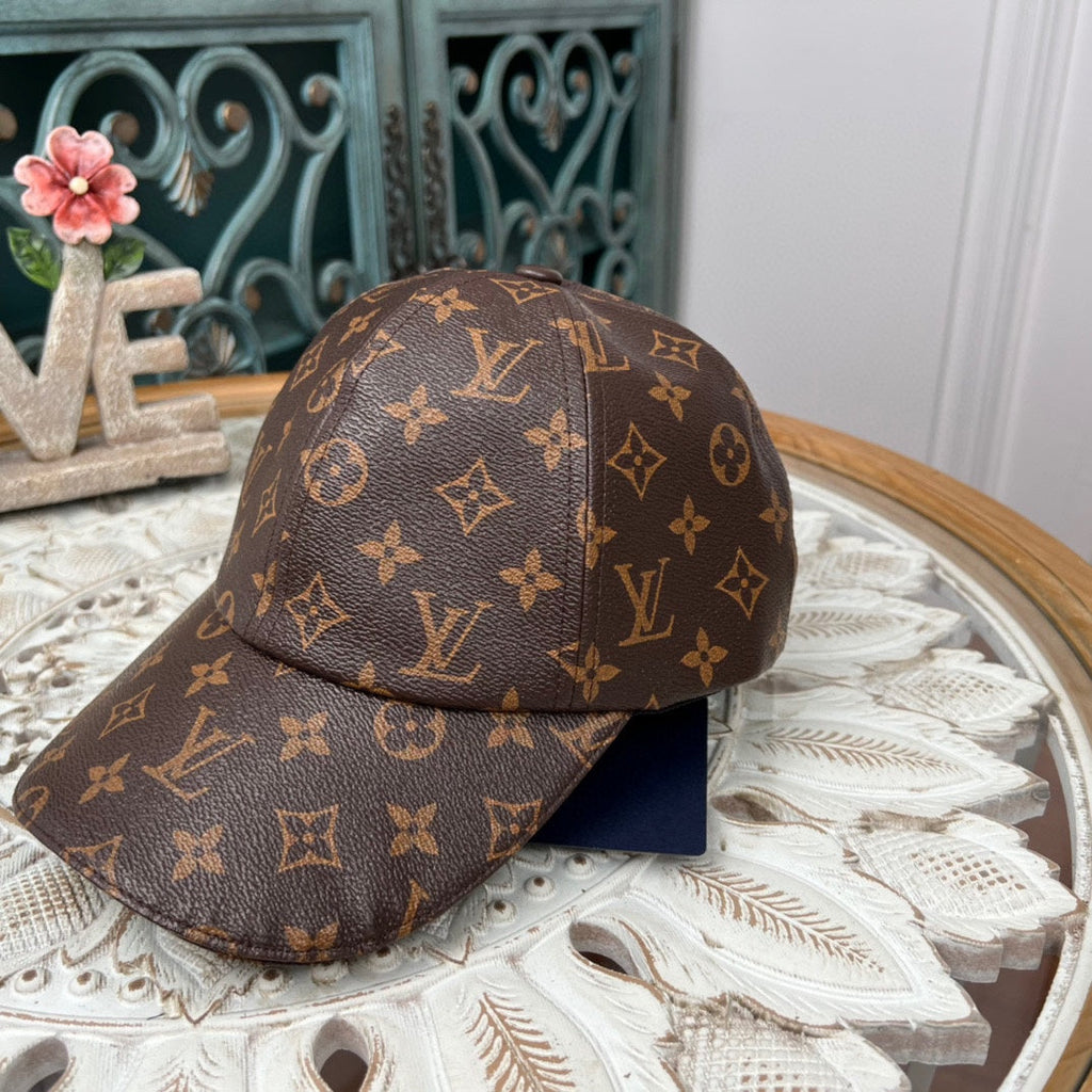 Luxury Luxury Monogram Bucket Hat & Cap Set