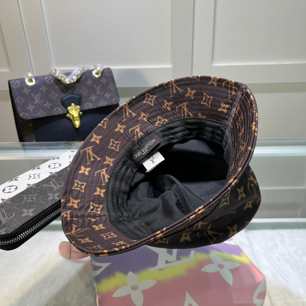 Luxury Monogram Bucket Hat