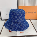 Luxury Monogram Denim Bucket Hat