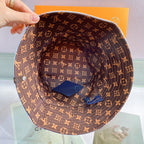 Luxury Monogram Reversible Bucket Hat