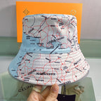 Luxury Monogram Reversible Bucket Hat