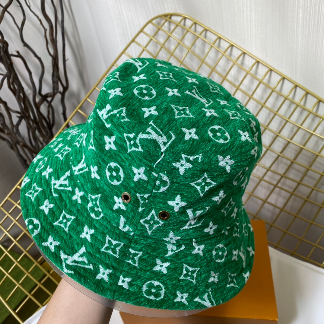 Luxury Monogram Bucket Hat for Men & Women