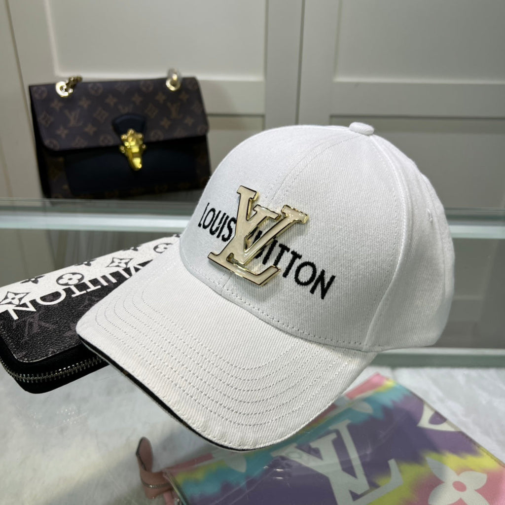 Luxury Baseball Cap for Men & Women Metal Logo