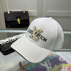 Luxury Baseball Cap for Men & Women Metal Logo