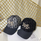 Classic Vintage Embroidered Mesh Baseball Cap