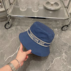 Classic Vintage Embroidered Webbing Bucket Hat
