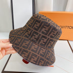Luxury FF Monogram Bucket Hat | Luxury Designer Zucca Hat