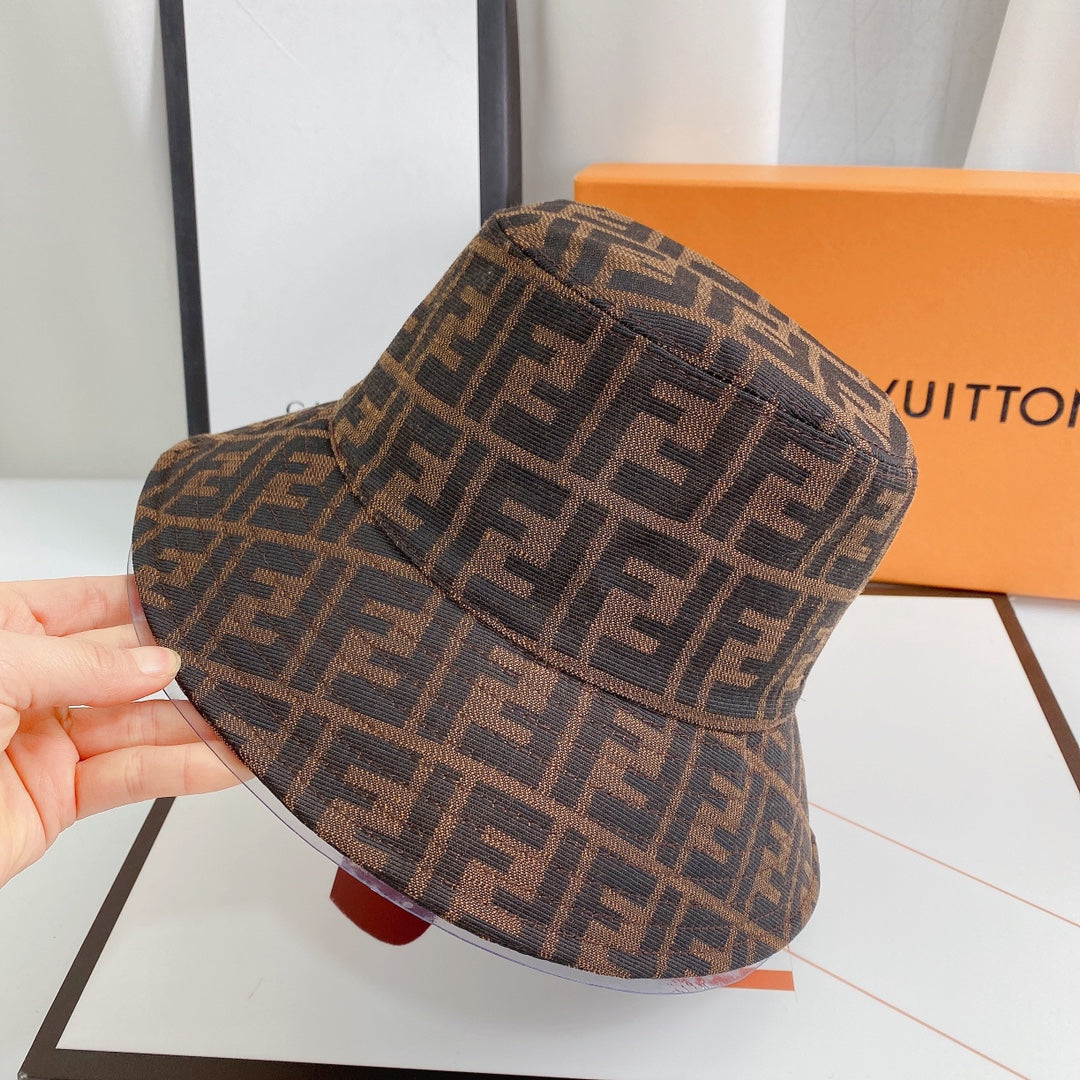 Luxury FF Monogram Bucket Hat | Luxury Designer Zucca Hat