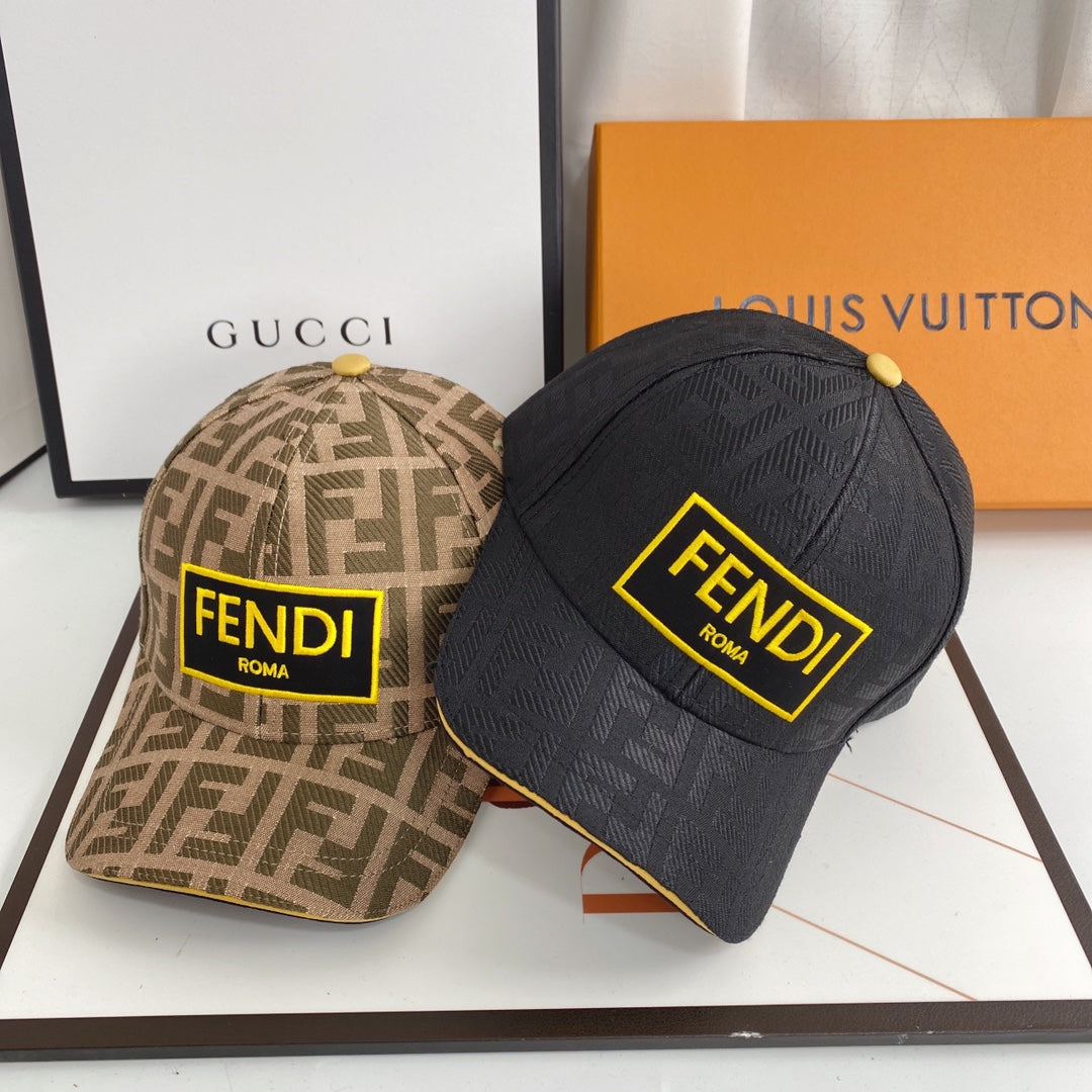 Luxury FF Embroidered Baseball Cap
