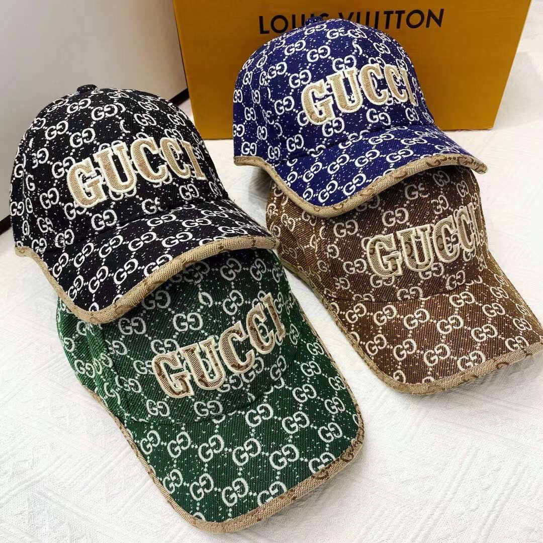 Classic GG Jacquard Embroidered Baseball Cap