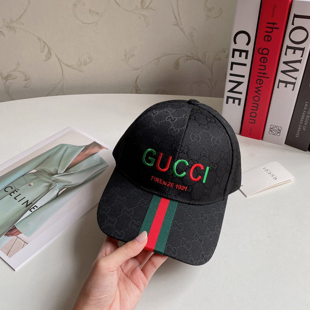 Luxury Classic Embroidered Cotton Baseball Cap
