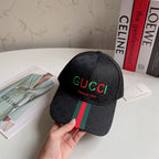Luxury Classic Embroidered Cotton Baseball Cap