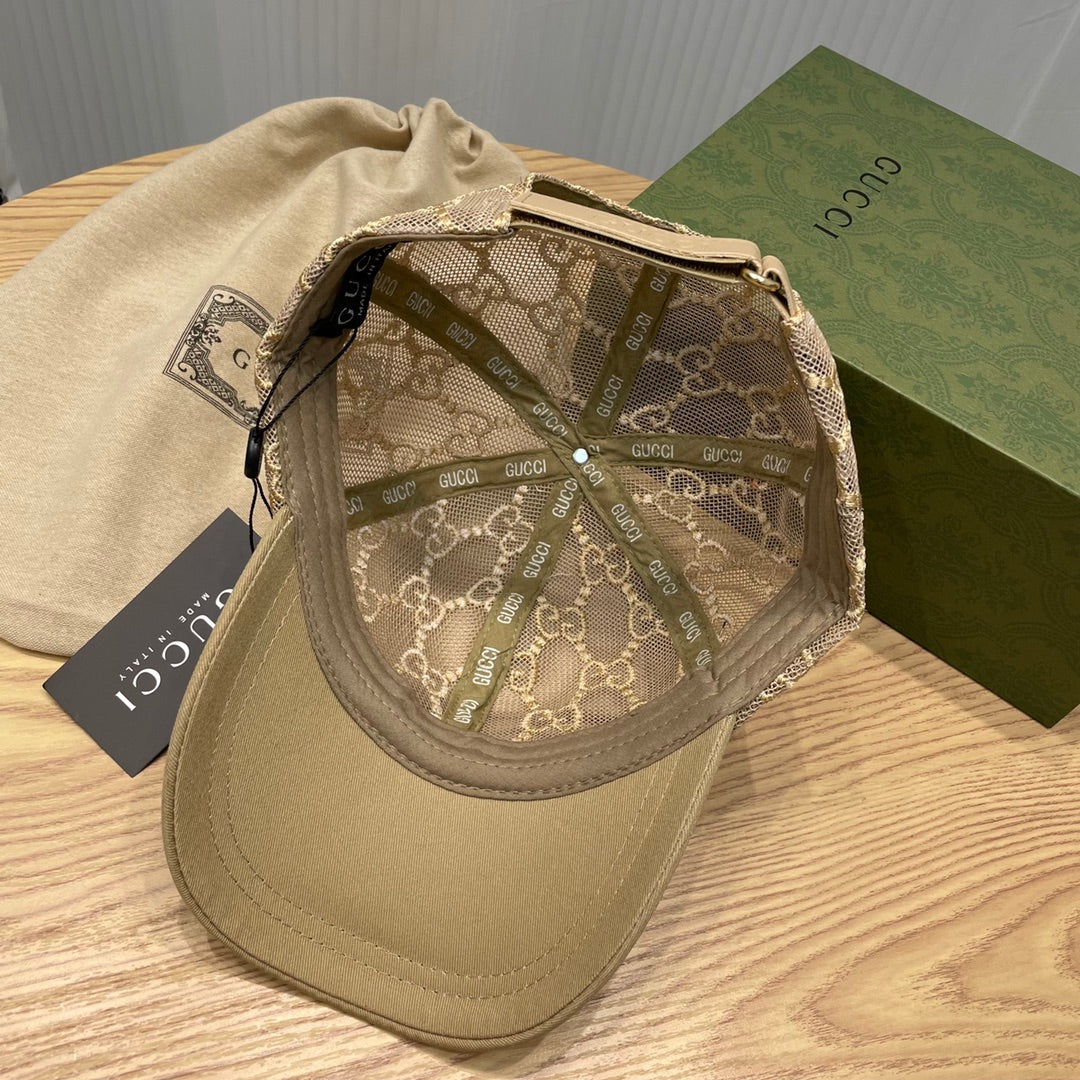 Classic GG Embroidered Lace Baseball Cap