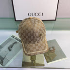 Classic GG Canvas Baseball Cap | Luxury Designer Adjustable Hat