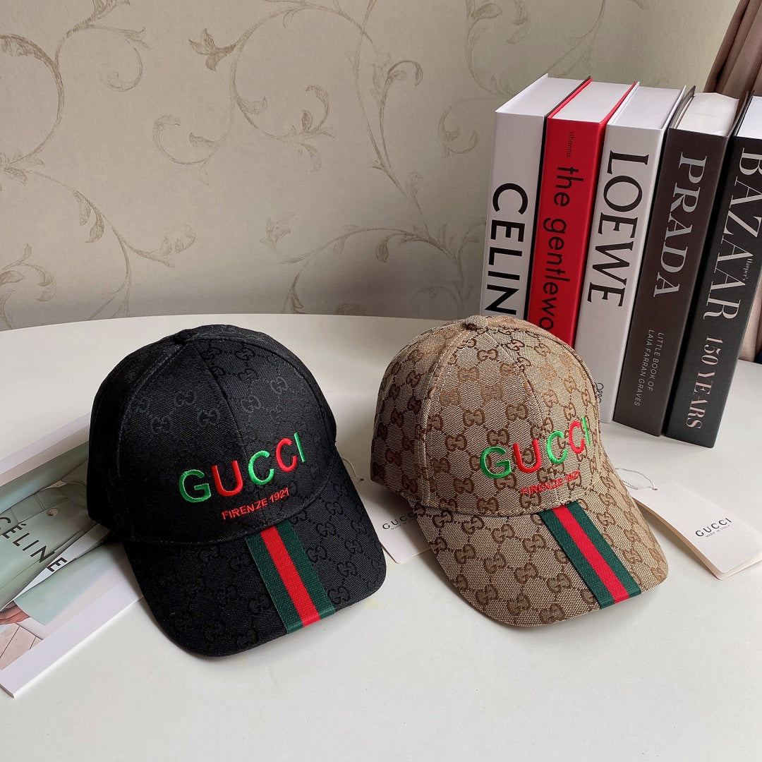 Luxury Classic Embroidered Cotton Baseball Cap