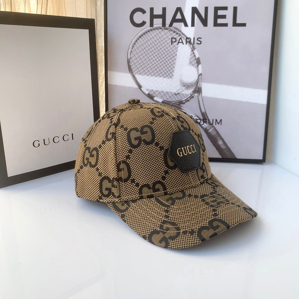 Classic GG Jacquard Cotton Baseball Cap for Men & Women | Luxury Designer Cap
