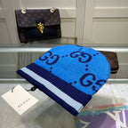 Classic GG Jacquard Wool Knit Beanie | Luxury Designer Winter Hat