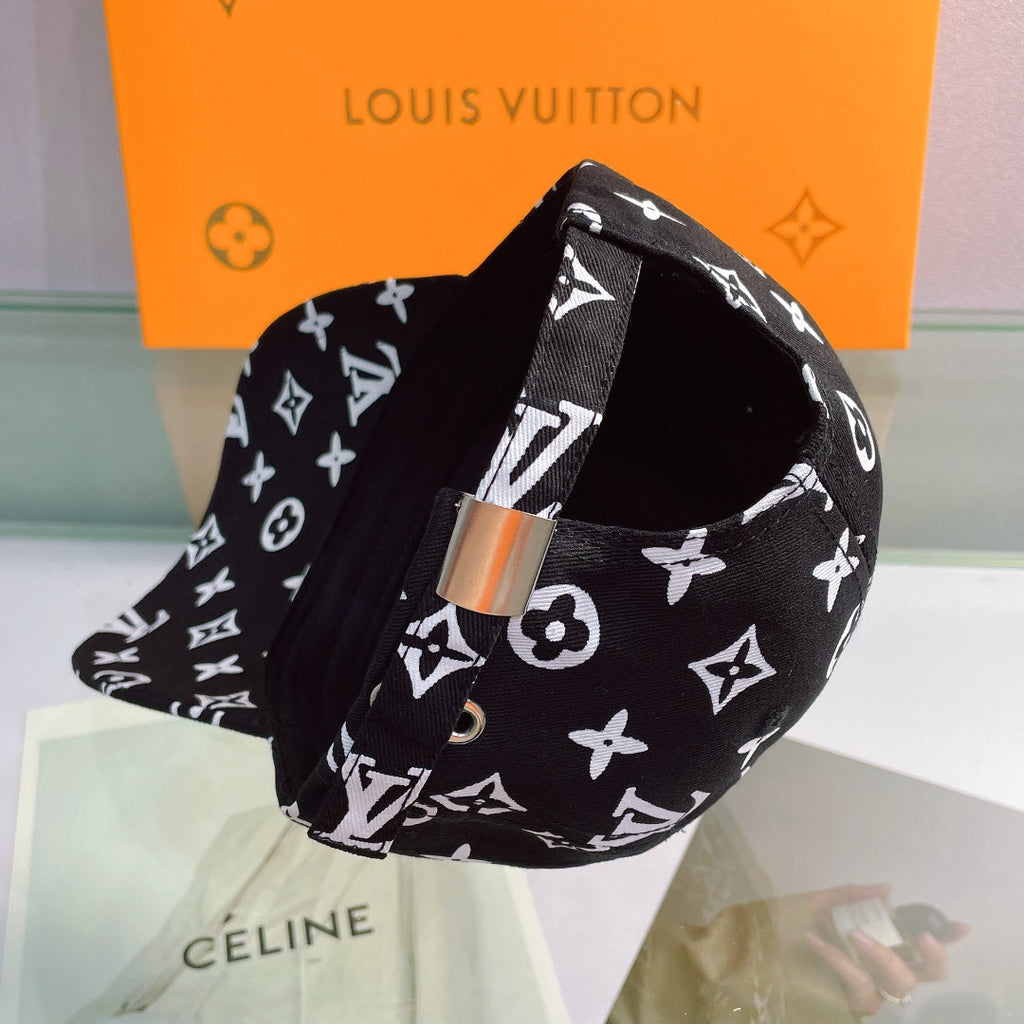 Luxury Embroidered Monogram Baseball Cap