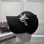 Luxury Baseball Cap for Men & Women Metal Logo