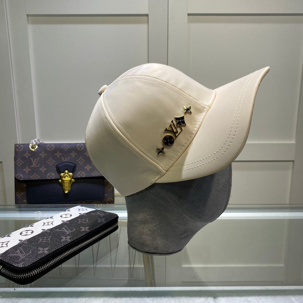 Luxury Satin 1v Monogram Baseball Cap for Men & Women | Luxury Designer Cap