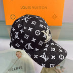 Luxury Embroidered Monogram Baseball Cap