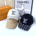 Luxury Monogram Embroidered Baseball Cap
