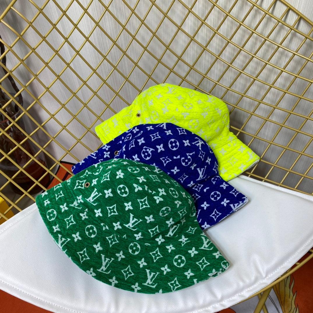Luxury Monogram Bucket Hat for Men & Women