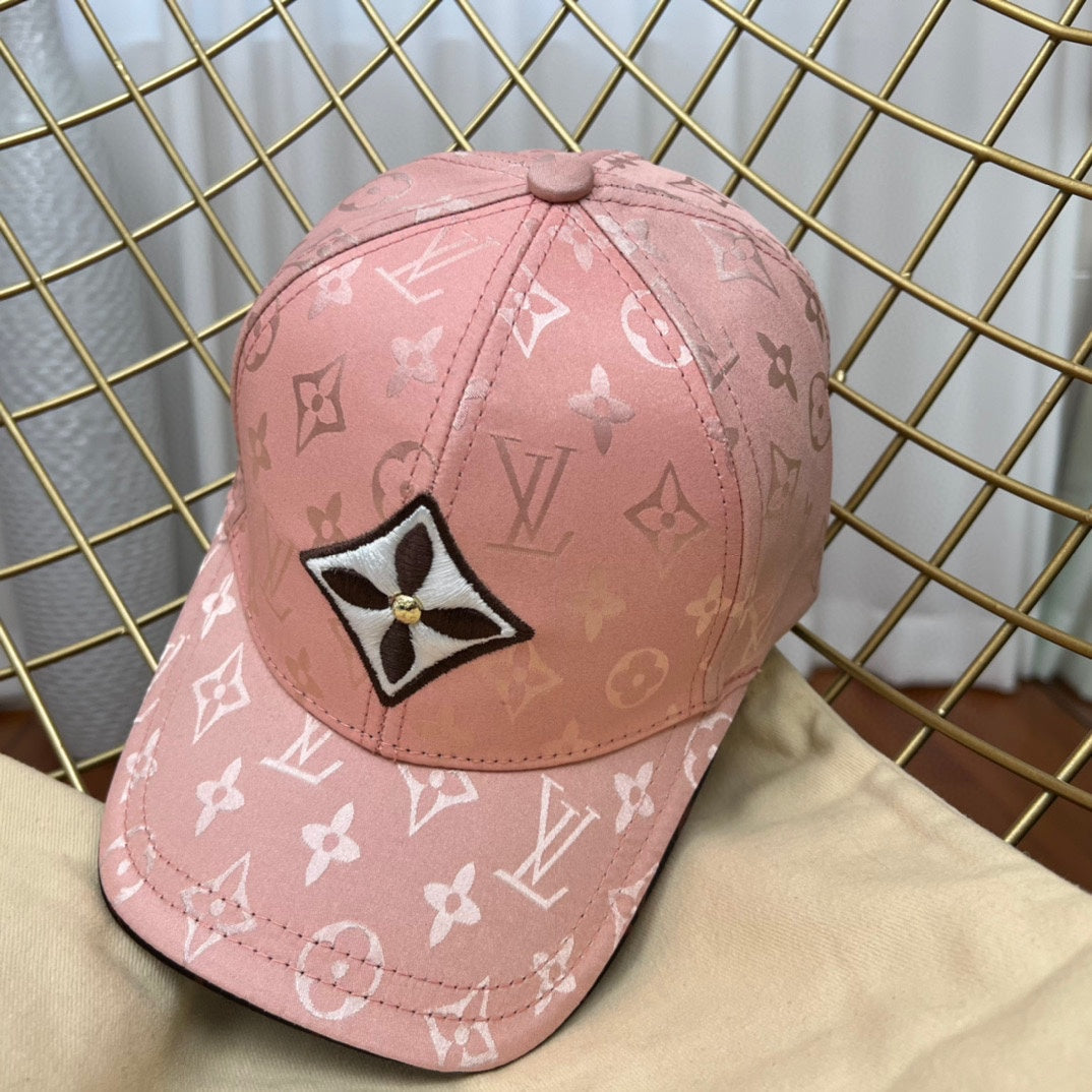 Luxury 3D Monogram Embroidered Baseball Cap