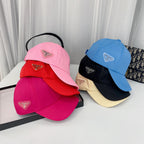 Fashion Triangle Logo Baseball Cap | Luxury Designer Hat