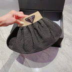 FashionFoldable Crinkled Cotton Sun Visor | Luxury Designer Summer Hat