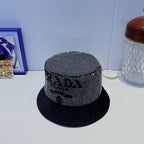Fashion Full Crystal Bucket Hat