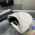 Luxury Embroidered Wool Beanie | Luxury Designer Winter Hat