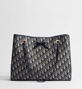 Luxury Signature Pattern Tote Bag