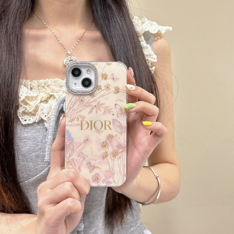 Модный чехол для iPhone с кристаллами