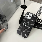 ファッションブラックiPhoneケース