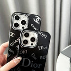 ファッションブラックiPhoneケース