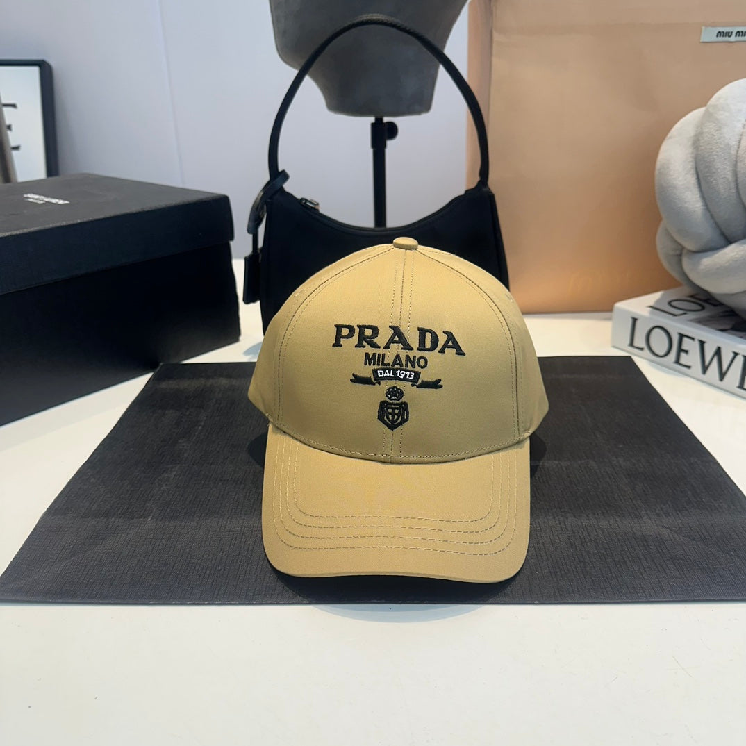 Luxury FashionRe-Nylon Baseball Cap for Men & Women