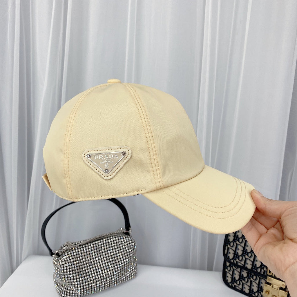 Fashion Triangle Logo Baseball Cap | Luxury Designer Hat