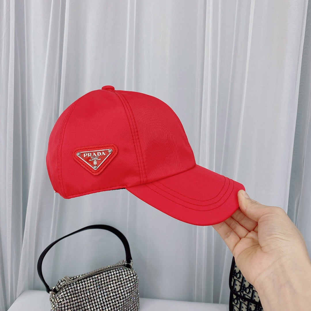 Fashion Triangle Logo Baseball Cap | Luxury Designer Hat