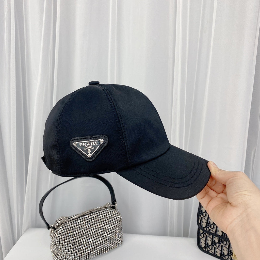 Fashion Triangle Logo Baseball Cap | Luxury Designer Hat