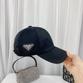 Fashion Triangle Logo Baseball Cap | Luxury Designer Hat