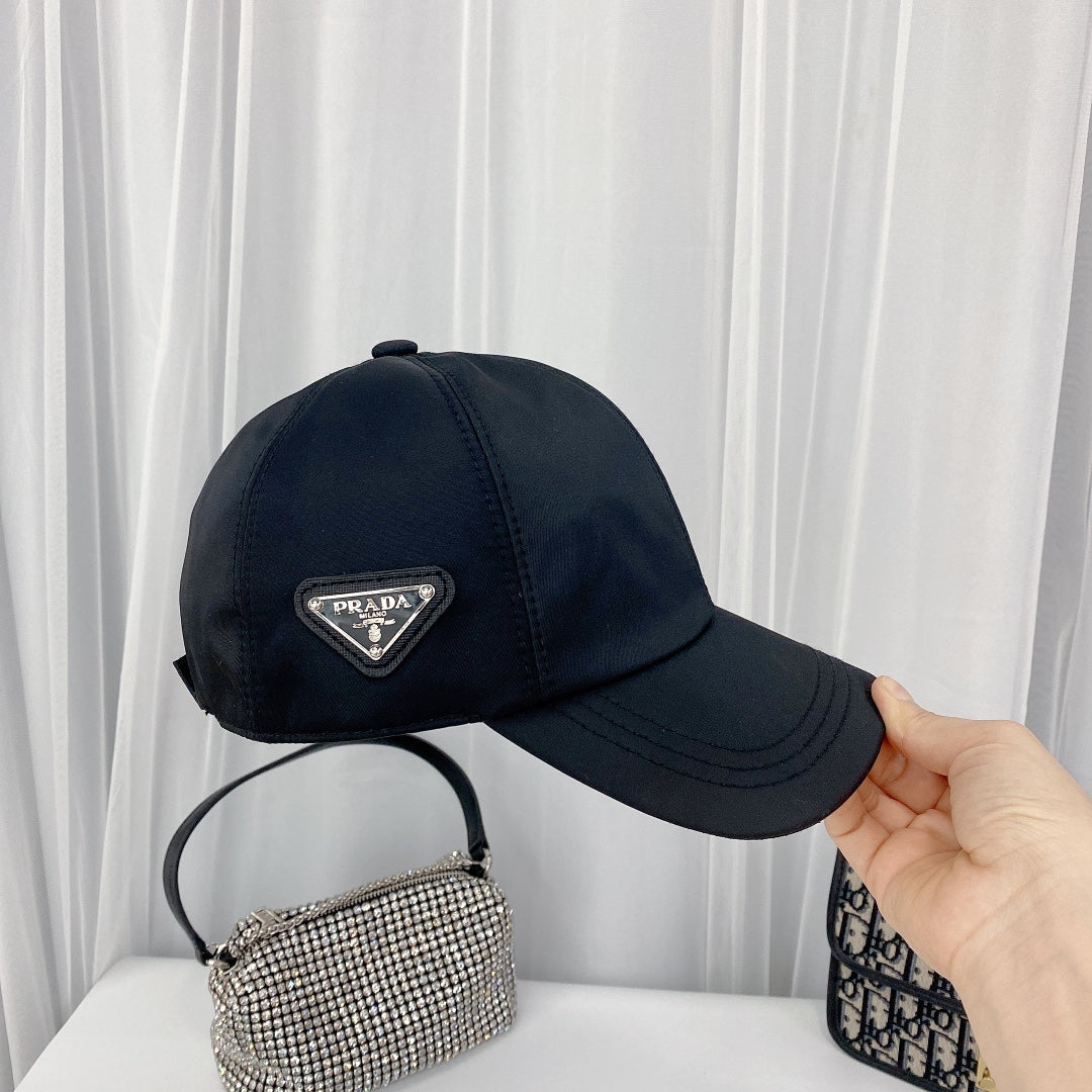 Fashion Triangle Logo Baseball Cap | Luxury Designer Hat