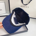 Fashion Baseball Cap Dark Denim