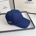 Fashion Baseball Cap Dark Denim