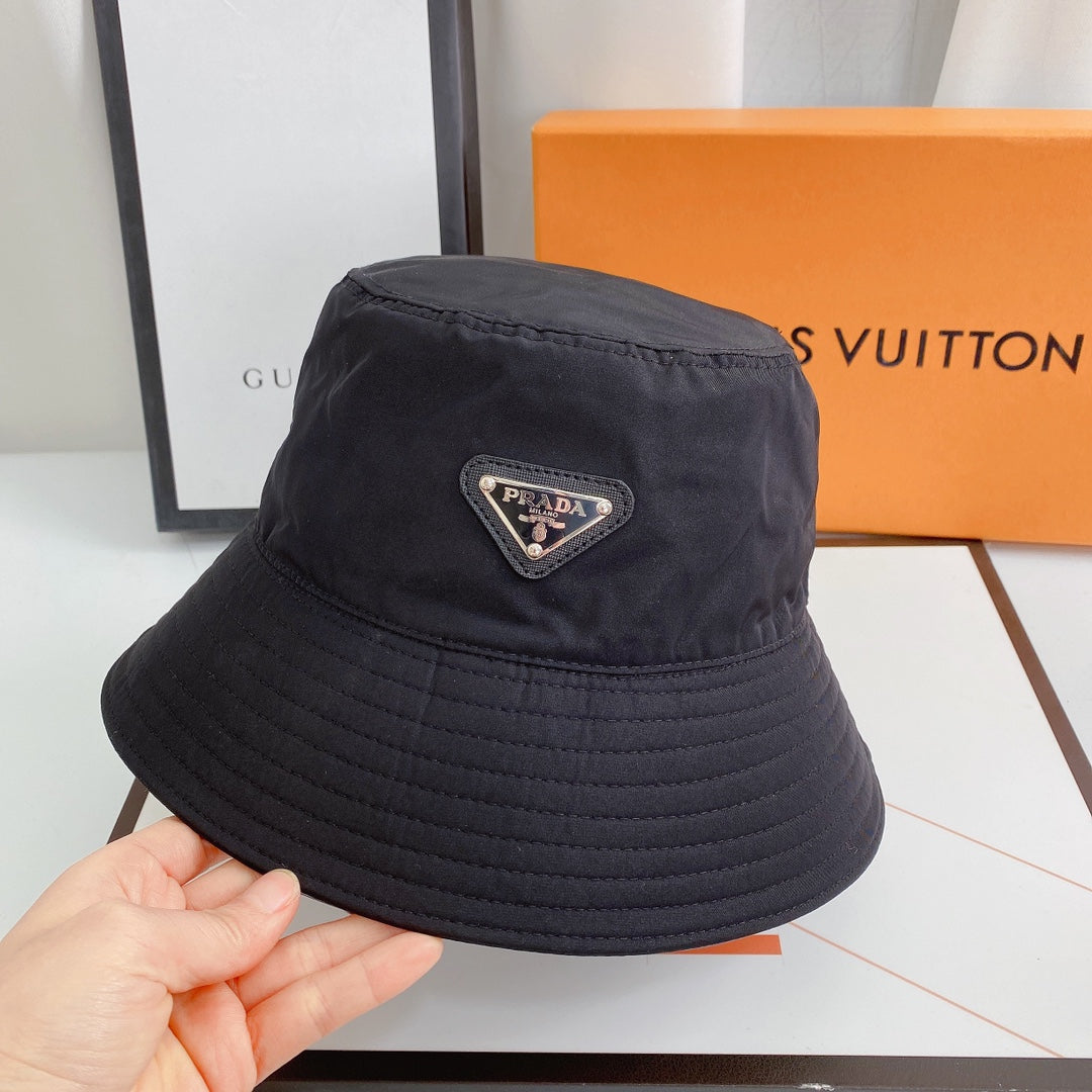 Fashion Triangle Logo Quick-Drying Bucket Hat