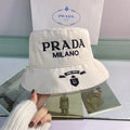 FashionEmbroidered Bucket Hat | Luxury Designer Cotton Bucket Hat