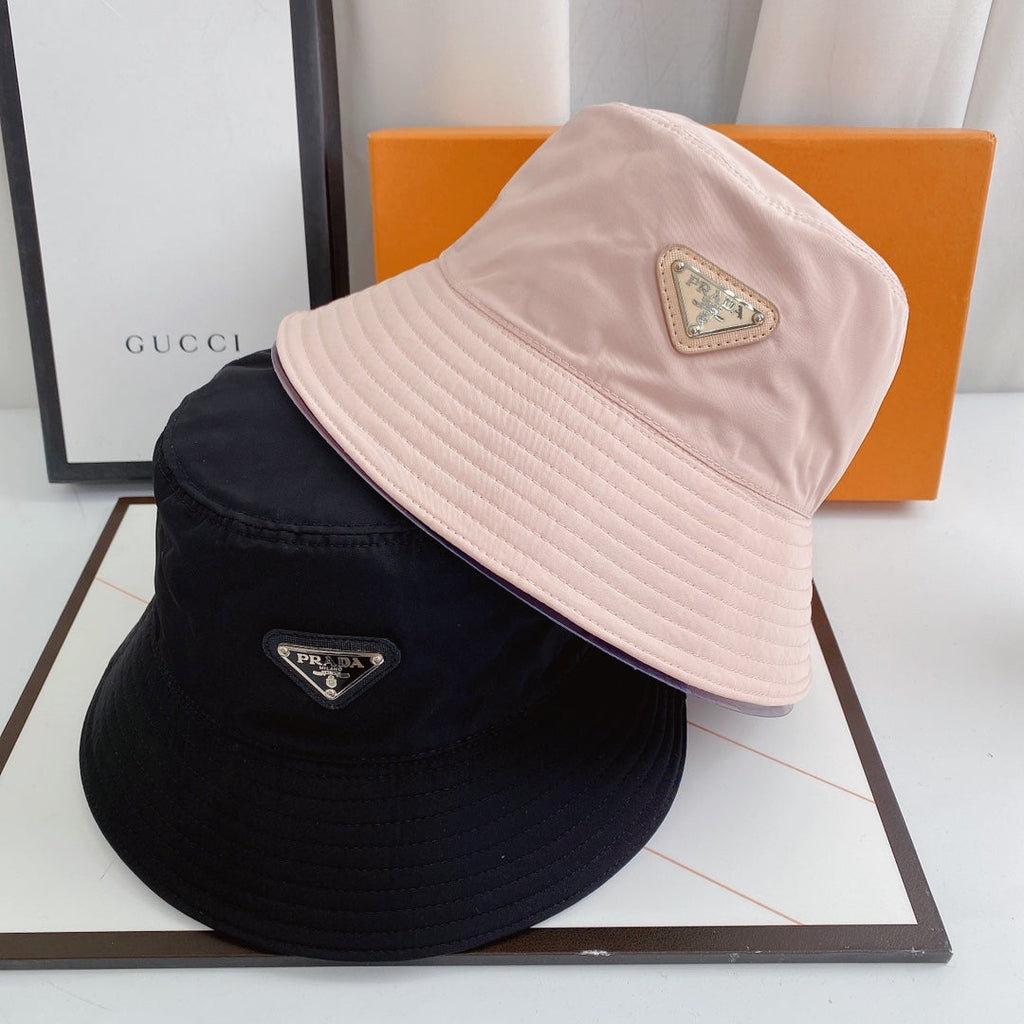 Fashion Triangle Logo Quick-Drying Bucket Hat