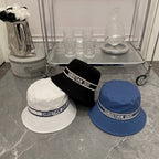 Classic Vintage Embroidered Webbing Bucket Hat